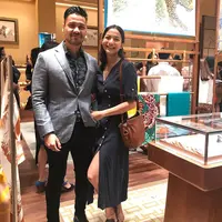 Pasangan ini seakan tidak bisa dipisahkan, pasalnya saat ada Chicco pasti akan ada Putri Marino. (Foto: instagram.com/chicco.jerikho)