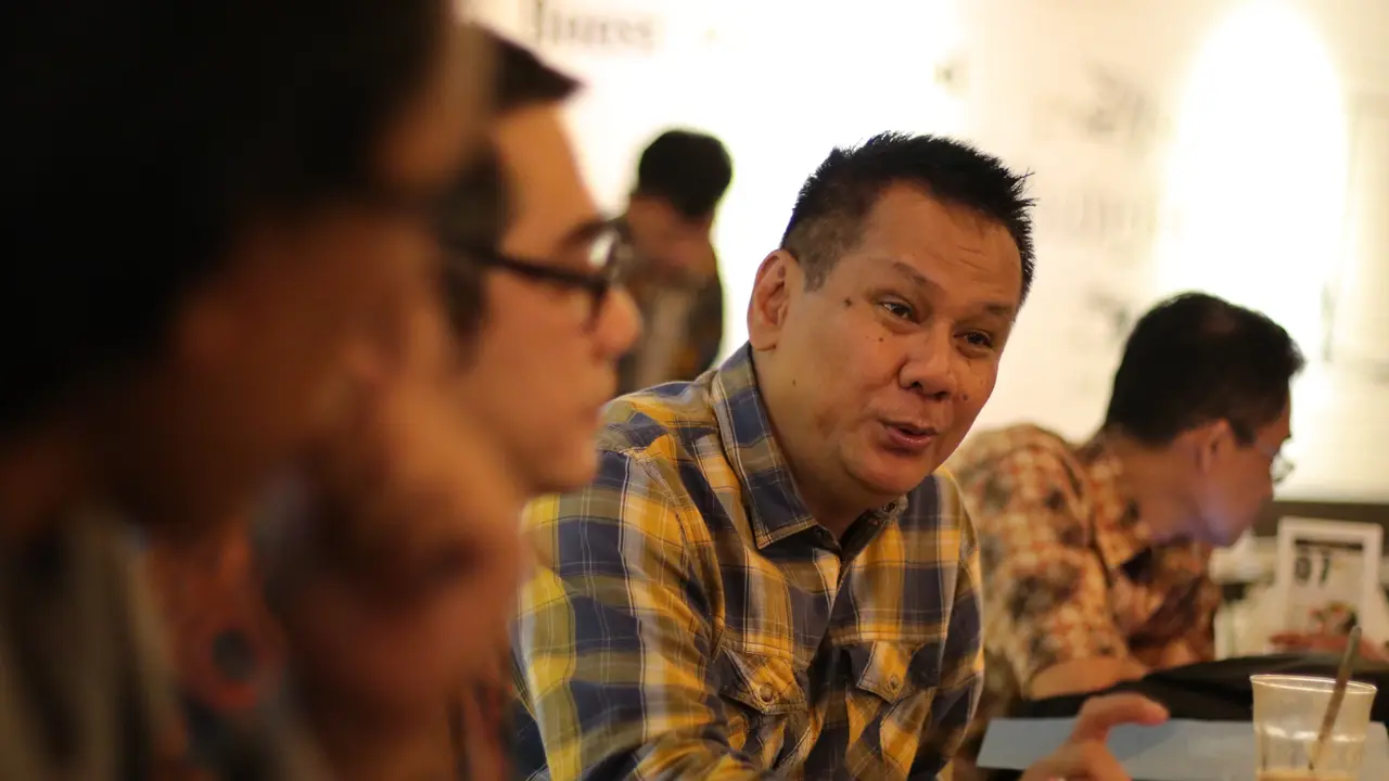 Ody Mulya Hidayat selaku produser film Max Pictures (Foto: Liputan6.com/ Hernowo Anggie)