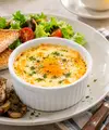 Resep Telur Panggang Keju ala Brunch Hotel/AI Generated