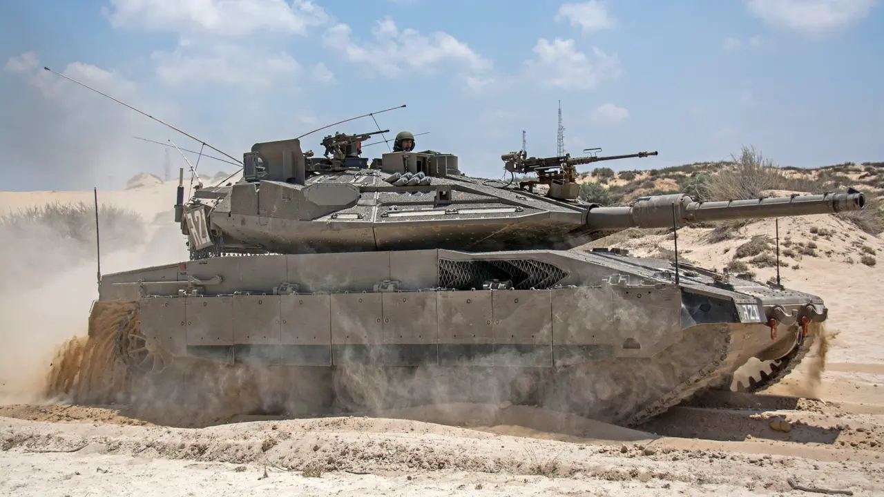 Tank Merkava Israel (Wikimedia Commons)