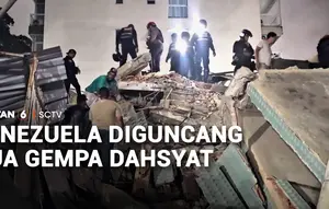 Korban Tewas Gempa Venezuela Naik Jadi 188 Orang, Evakuasi Masih Terus Berlangsung