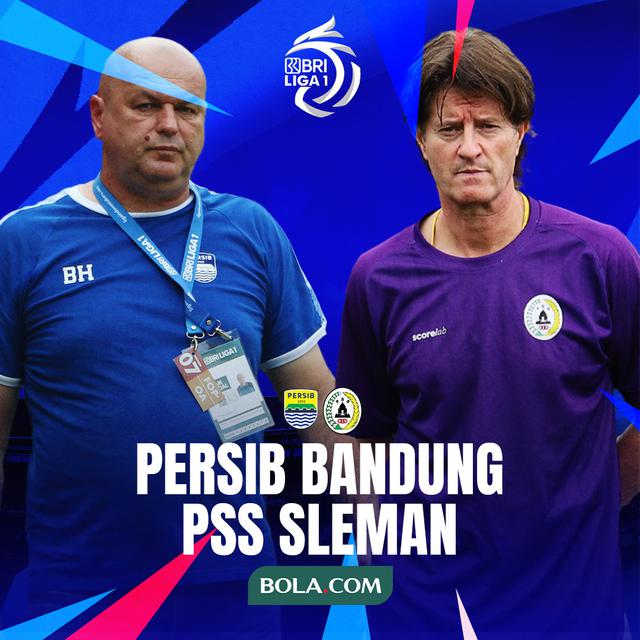 BRI Liga 1 - Persib Bandung Vs PSS Sleman - Duel Pelatih