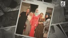 Sebuah foto mendadak viral. Dalam foto tersebut seorang wanita terlihat mengambang.