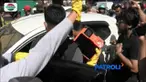 Seorang pengemudi ditemukan tewas di dalam mobilnya di Makassar, Sulawesi Selatan.