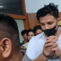 Ammar Zoni usai sidang di Pengadilan Negeri Jakarta Selatan, Selasa (22/8/2023). (Dok. via. M Altaf Jauhar)