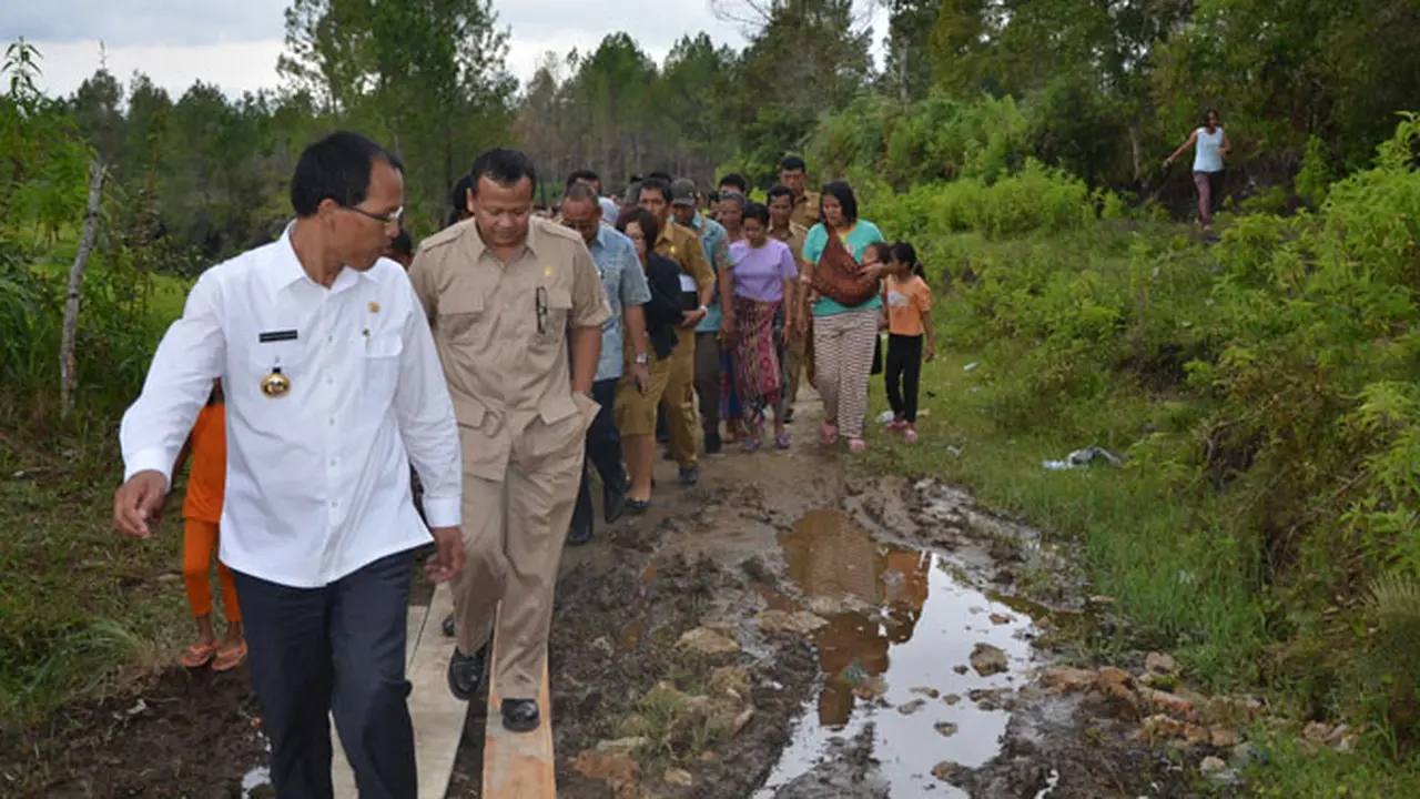Saluran Irigasi di Kabupaten Humbang Hasudutan Perlu Diperbaiki