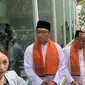 Pasangan Ridwan Kamil-Suswono telah resmi mendaftarkan ke KPUD Jakarta sebagai calon gubernur (Cagub) dan calon wakil gubernur (Cawagub). (Delvira).