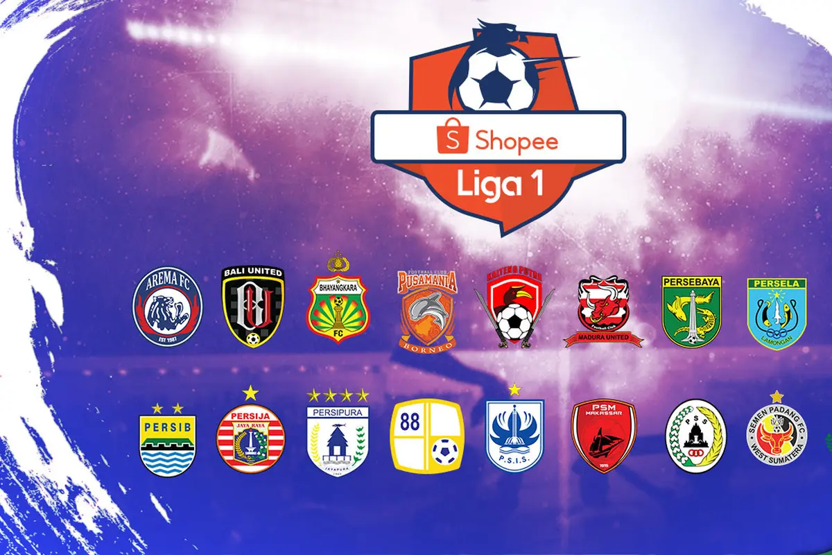 Shopee Liga 1 2019 Logo Klub