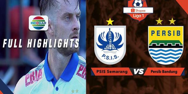 VIDEO: Highlights Liga 1 2019, PSIS Vs Persib 0-1