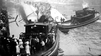 Lebih dari 800 nyawa melayang dalam tragedi SS Eastland (Wikipedia)