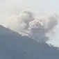Aktivitas Gunung Karangetang meningkat. (Liputan6.com/Yoseph Ikanubun)