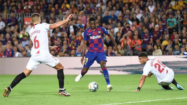 FOTO: 5 Pemain yang Paling Ngebut di Pentas Liga Champions Musim Ini - Ousmane Dembele