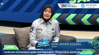 Direktur Operasional PT Jasa Raharja Dewi Aryani Suzana