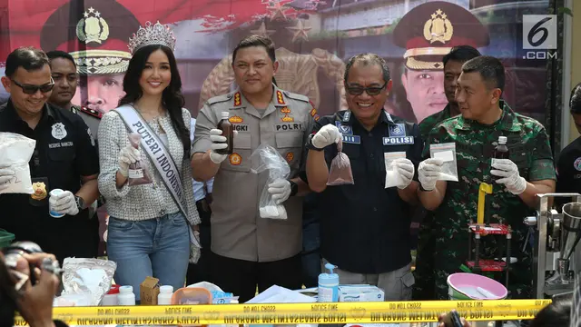 Polisi Sita Narkoba Jenis Sabu dan Ekstasi