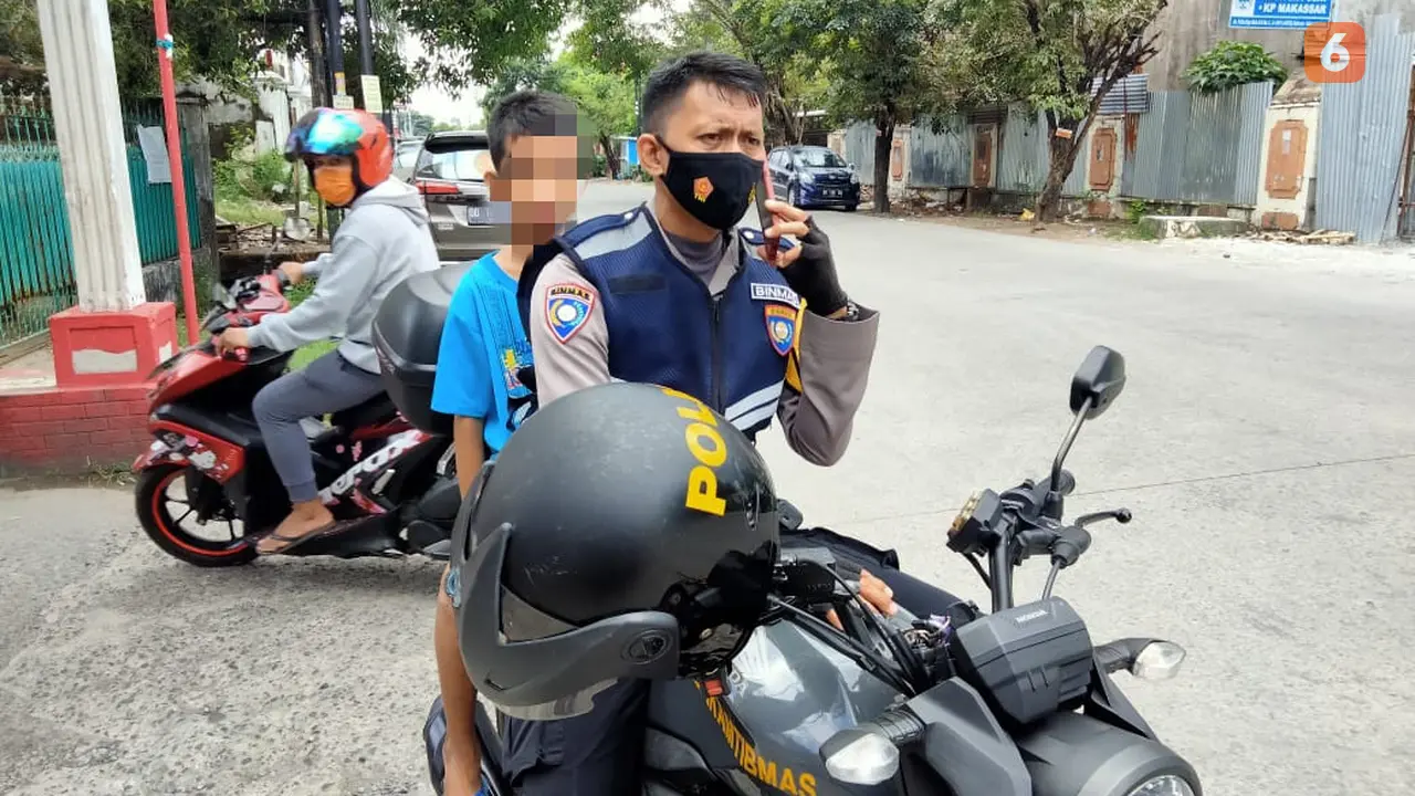 Bocah korban penculikan dan ditukar dengan tabung gas elpiji 3 kilogram (Liputan6.com/Fauzan)