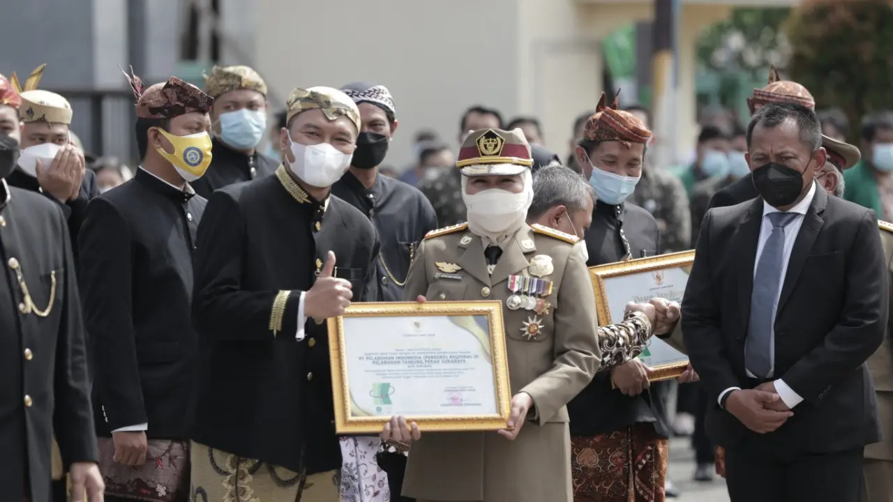 6 Juta Jam Nihil Kecelakaan Kerja, Pelindo Regional 3 Raih Penghargaan dari Gubernur Jawa Timur