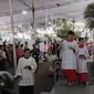 Ibadah misa Natal 2023 di Gereja Katedral, Jakarta Pusat. (Liputan6.com/Winda Nelfira)