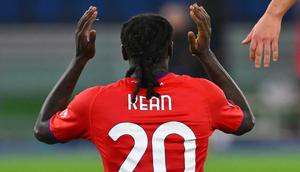 Pemain Fiorentina, Moise Kean. (Andreas SOLARO / AFP)