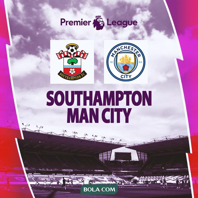 Liga Inggris - Southampton vs Manchester City