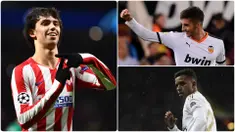 Joao Felix menjadi pemain La Liga berusia di bawah 21 tahun dengan harga transfer yang tinggi, lantas siapa saja pemain La Liga berusia di bawah 21 Bernilai tinggi. Berikut 5 pemain La Liga di bawah 21 tahun yang memiliki market value tinggi. (kolase foto AFP)