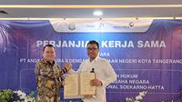 PT Angkasa Pura (AP) II, gandeng Kantor Kejari Kota Tangerang tentang penanganan masalah hukum bidang perdata dan tata usaha negara (dok: Pramita)