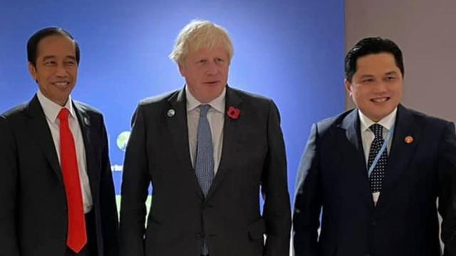 Siap Lakukan Ekonomi Hijau, Erick Thohir Dampingi Jokowi Hadiri KTT COP 26 di Glasgow