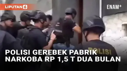 VIDEO: Polisi Gerebek Pabrik Narkoba di Uluwatu, Hasilkan Rp 1,5 Triliun Dua Bulan Operasi