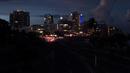 Pemandangan di San Juan, Puerto Rico, selama pemadaman listrik yang mempengaruhi beberapa wilayah, Rabu (21/9). Kebakaran yang terjadi di pembangkit listrik Puerto Rico menyebabkan 1,5 juta penduduk pulau itu hidup tanpa listrik. (REUTERS/Alvin Baez)