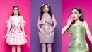 Celine Evangelista melanjutkan tren cosplay Barbie dengan konsep yang unik. Kali ini disebut paling sukses tiru gaya Barbie. [@riomotret]