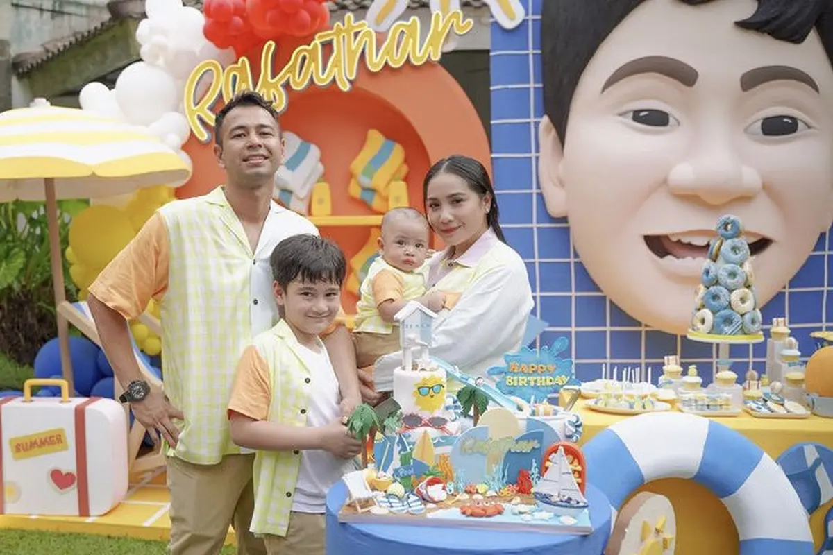Potret Tampilan Para Tamu Ulang Tahun Rafathar Anak Raffi Ahmad dan Nagita
