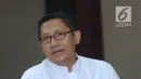 <p>Anas Urbaningrum jelang mengikuti sidang perdana pengajuan PK kasus korupsi dan pencucian uang proyek P3SON Hambalang di Pengadilan Tipikor, Jakarta, Kamis (24/5). Sebelumnya, MA menolak kasasi yang diajukan Anas. (Liputan6.com/Helmi Fithriansyah)</p>