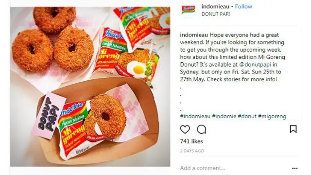 Baru-baru ini ramai diperbicangkan warganet tentang mi instan donat goreng.