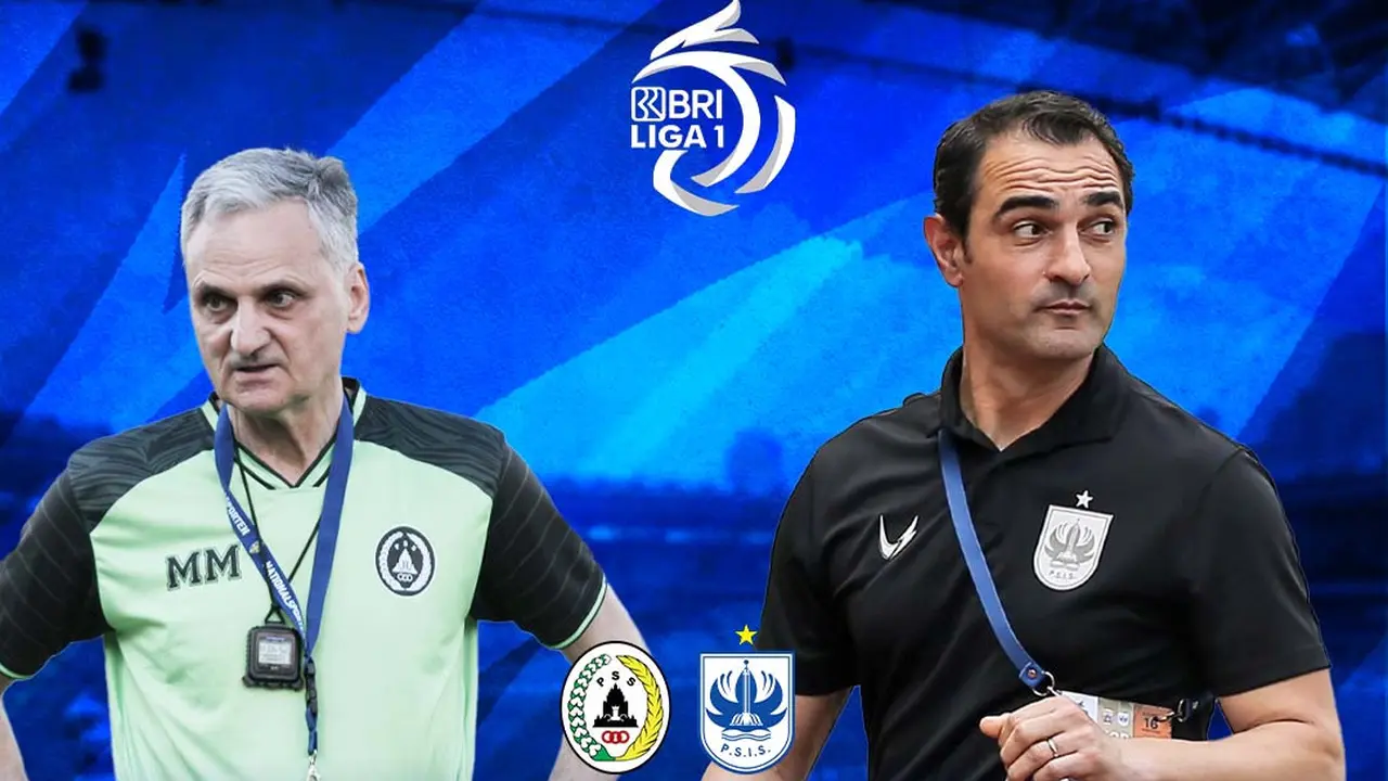 BRI Liga 1- Duel Pelatih - PSS Sleman Vs PSIS Semarang