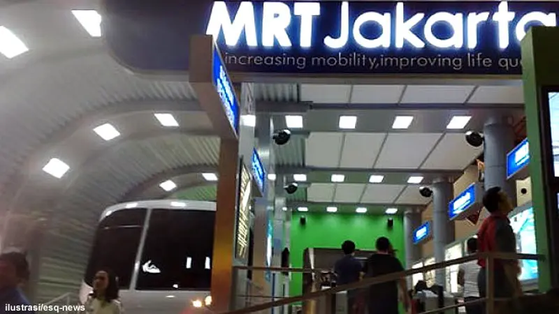 Tiket MRT. (Liputan6.com)