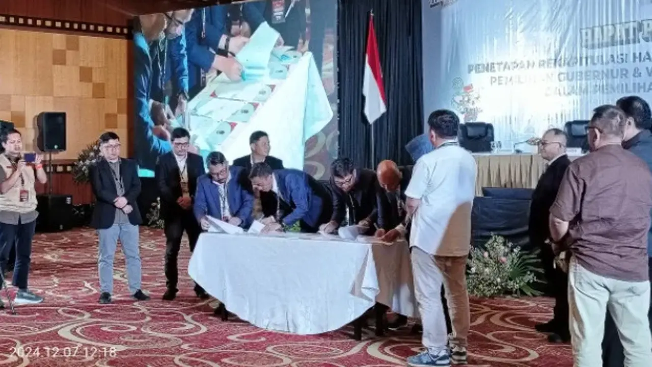 Saksi dari dua paslon Gubernur dan Wakil Gubernur Sulut menolak menandatangani berita acara hasil pleno perolehan suara.