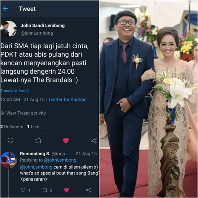 7 Kisah Cinta Netizen Berawal dari Twitter yang Berujung ke Pelaminan