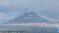 Gunung Semeru Lima Kali Erupsi, Tinggi Letusan Capai 800 Meter (Istimewa)