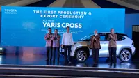 Toyota Yaris Cross Hybrid Resmi Mulai Diproduksi,  Langsung Diekspor ke Kawasan Amerika Latin dan Asia (Arief/Liputan6.com)