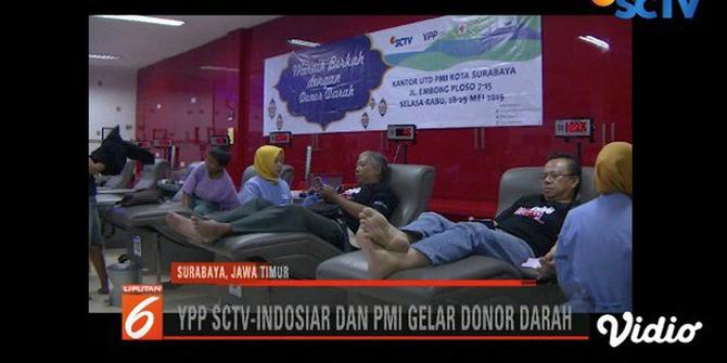 YPP SCTV-Indosiar dan PMI Gelar Donor Darah