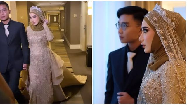 6 Potret Detail Makeup Tengku Anataya dari Prewed Sampai Nikah, Mirip Cindy Fatikasari