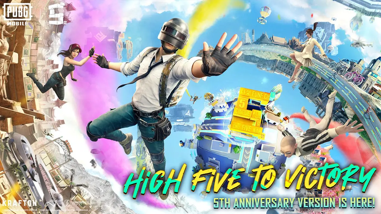 PUBG Mobile rayakan ulang tahun ke-5 dengan menggelar event di lima kota besar di Indonesia.