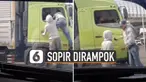 Pemuda itu merampas handphone milik sopir truk dan langsung kabur.