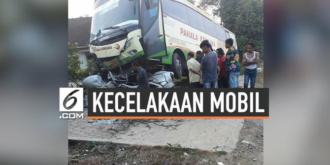 VIDEO: 1 Orang Tewas di Kecelakaan Lalu Lintas Lampung