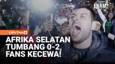 Ribuan warga memadati lokasi nonton bareng di Johannesburg, Afrika Selatan, Kamis malam, untuk menyaksikan laga pembuka Piala Dunia 2026 antara tuan rumah Meksiko dan Afrika Selatan. Suasana berlangsung meriah dengan para pendukung bernyanyi, menari,...