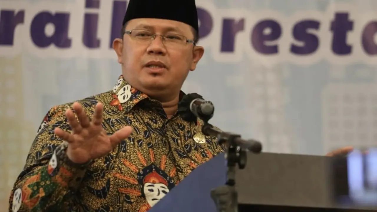 Direktur Pelayanan Haji Dalam Negeri Kemenag, Saiful Mujab. (Nafiysul Qodar/Liputan.com)