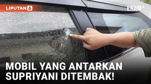 VIDEO: Mobil yang Antarkan Guru Supriyani Ditembak OTK