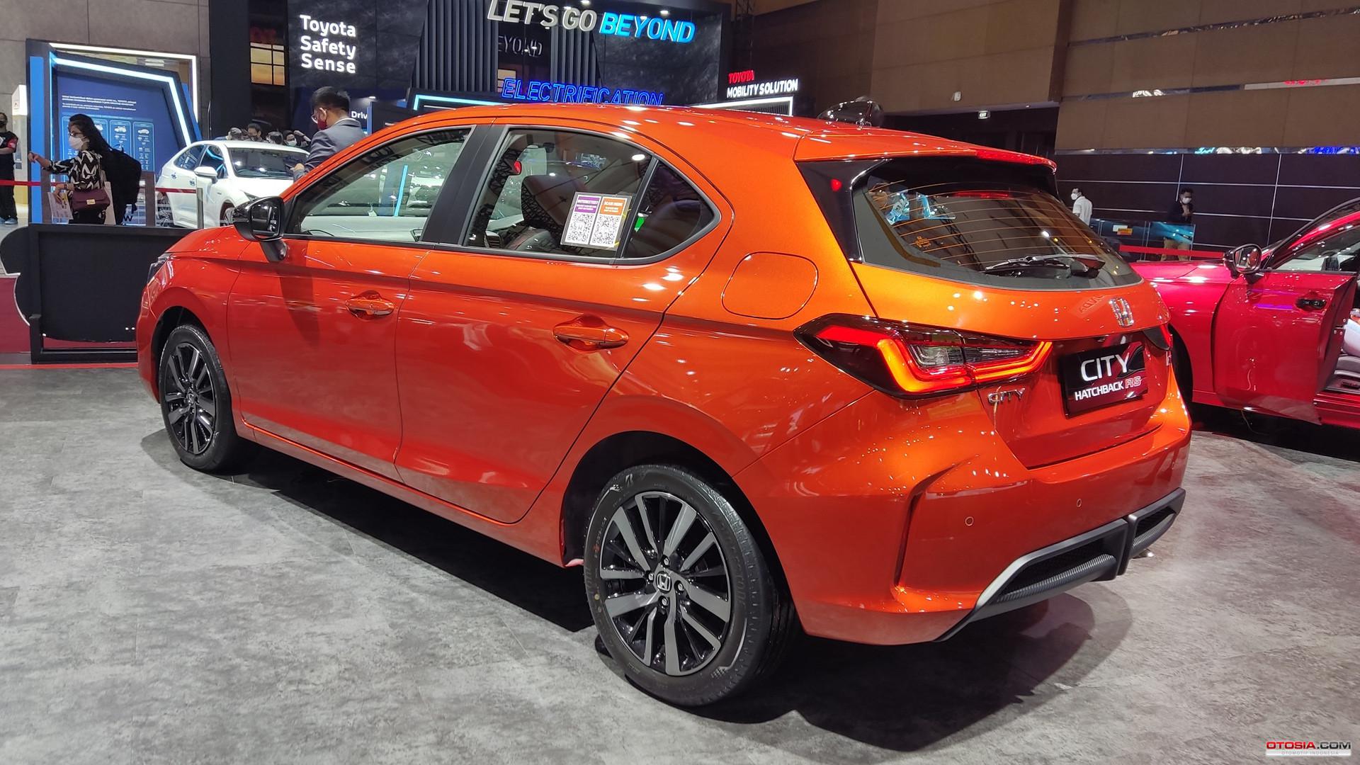 Sisi belakang Honda City hatchback (Otosia.com/Arendra Pranayaditya)