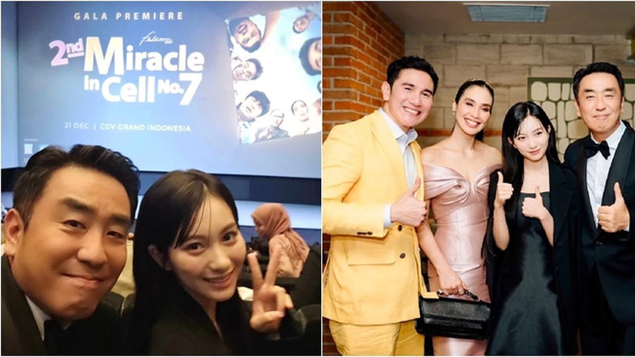 7 Potret Ryu Seung Ryong dan Kal So Won di Promosi Film 2nd Miracle in Cell No. 7