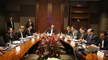  Perwakilan ASEAN Football Federation (AFF) menggelar pertemuan di Bali, bertajuk AFF 12th Council Meeting. (Liputan6.com/Dewi Divianta)