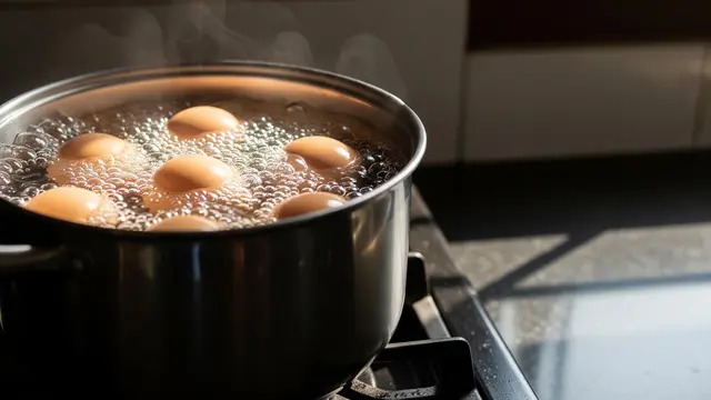 Resep Telur Rebus Bumbu Kecap Pedas dan Wijen